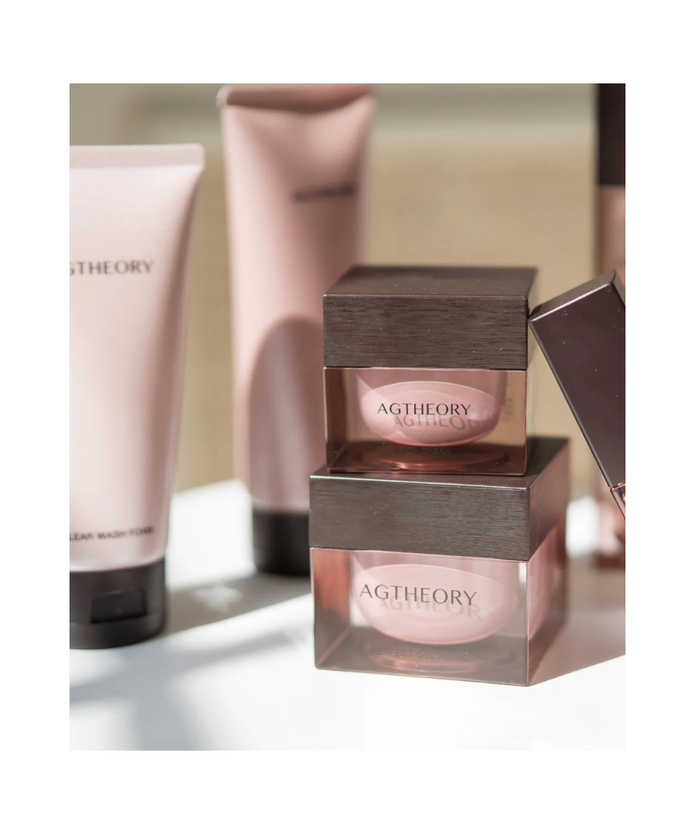 AGTheory Hydration & Renewal Premium Set - Perfect Gel Mask + Moisturising Lotion + Rich Cream*