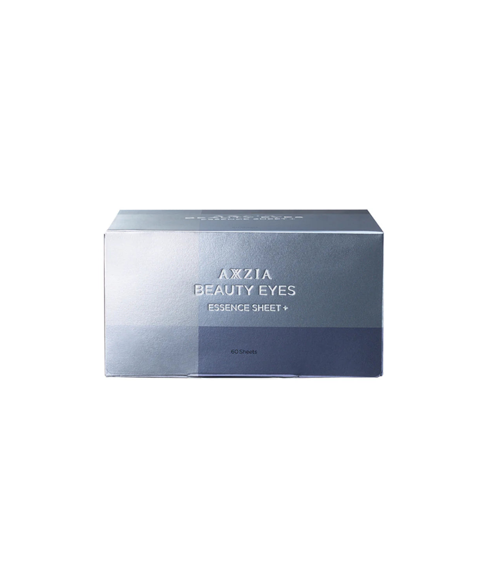 AXXZIA Beauty Eyes Essence Sheet Plus – srebrne opakowanie zewnętrzne, 60 płatków