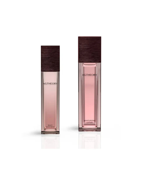 AXXZIA AGTheory Cellular Renewal Duo – japoński zestaw Silky Emulsion i Moisturizing Lotion do pielęgnacji twarzy