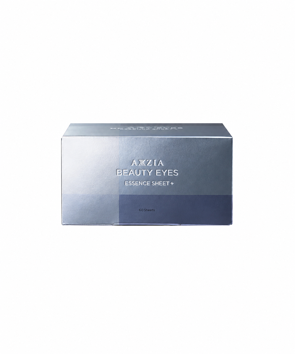 AXXZIA Beauty Eyes Essence Sheet+ – japońskie płatki pod oczy w pudełku, 60 sztuk