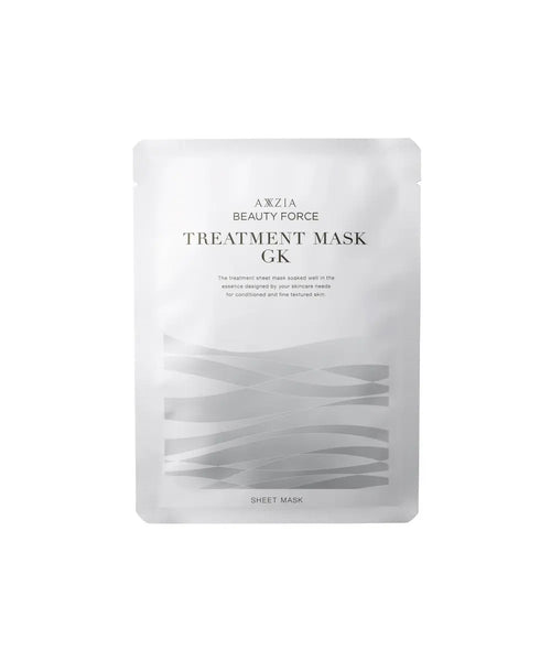 AXXZIA Beauty Force Treatment Mask GK – pojedyncza japońska maska w płachcie do pielęgnacji twarzy