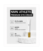 NMN Athlete Premium Eye Cream - Krem pod oczy z NMN, retinolem i technologią NtDDS®*