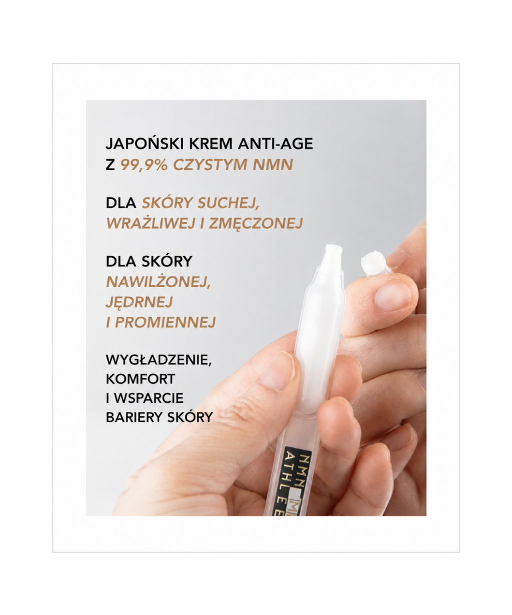 NMN ATHLETE Premium Essence - Serum esencjonalne NMN dla nawilżonej i promiennej skóry*