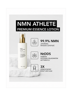 NMN ATHLETE Premium essence lotion - Esencja-lotion z NMN do intensywnego nawilżenia i blasku skóry*