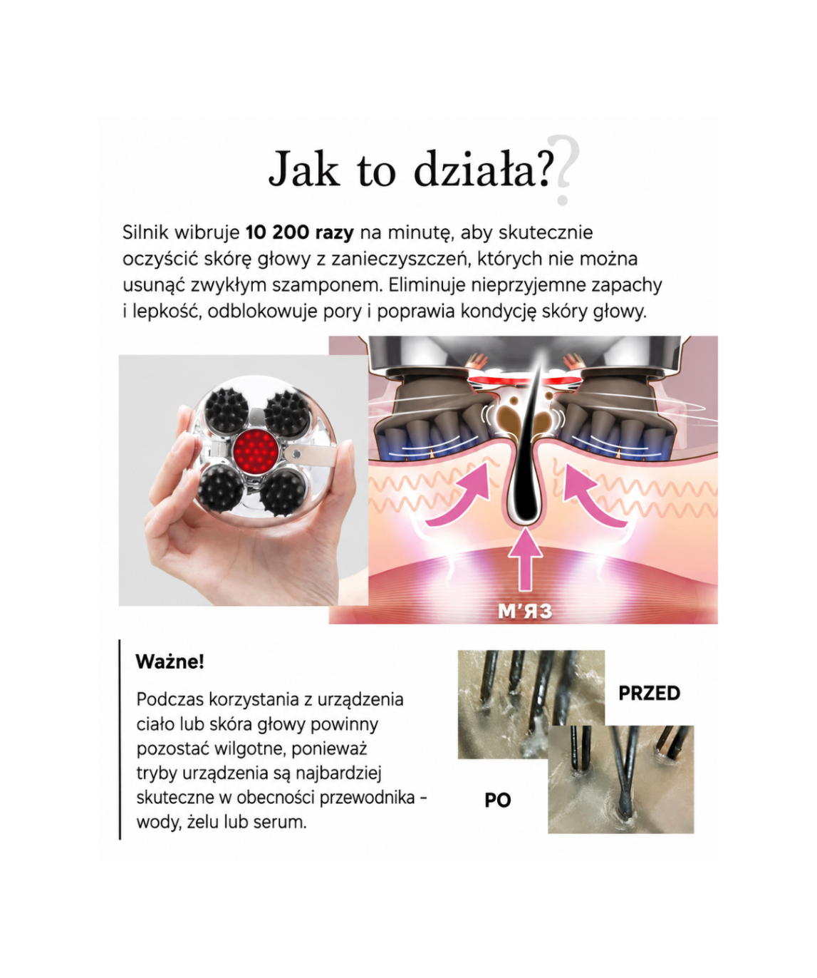 Couleur Labo Zogankin Skalp - Do pielęgnacji skóry głowy, twarzy i ciała*