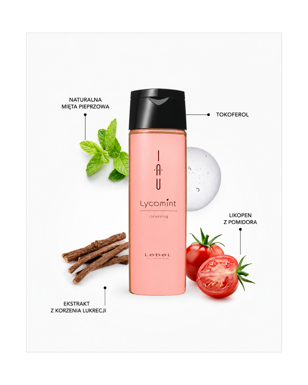 Lycomint Cleansing shampoo - Szampon do skóry głowy i włosów*