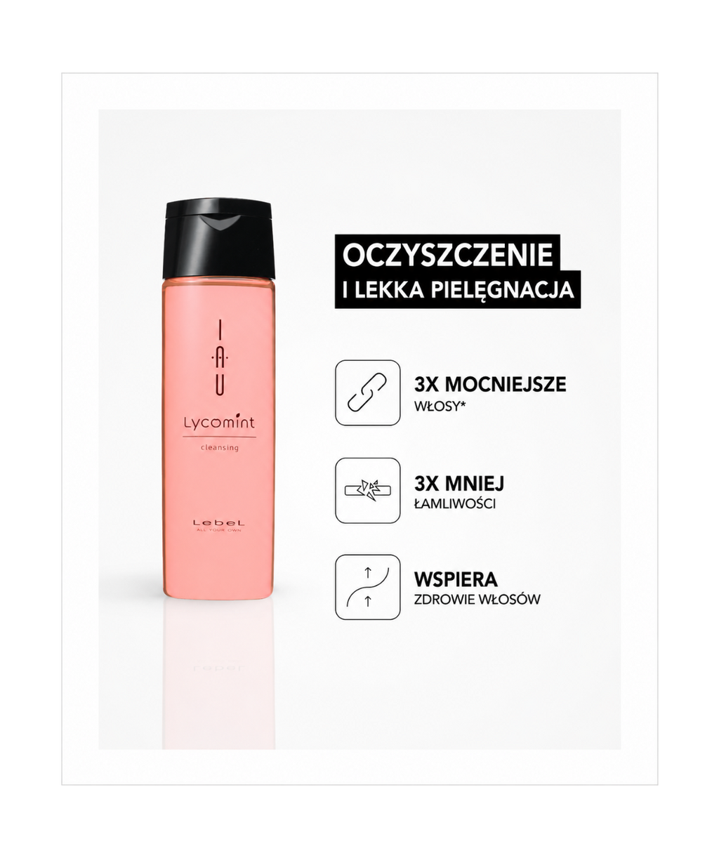 Lycomint Cleansing shampoo - Szampon do skóry głowy i włosów*