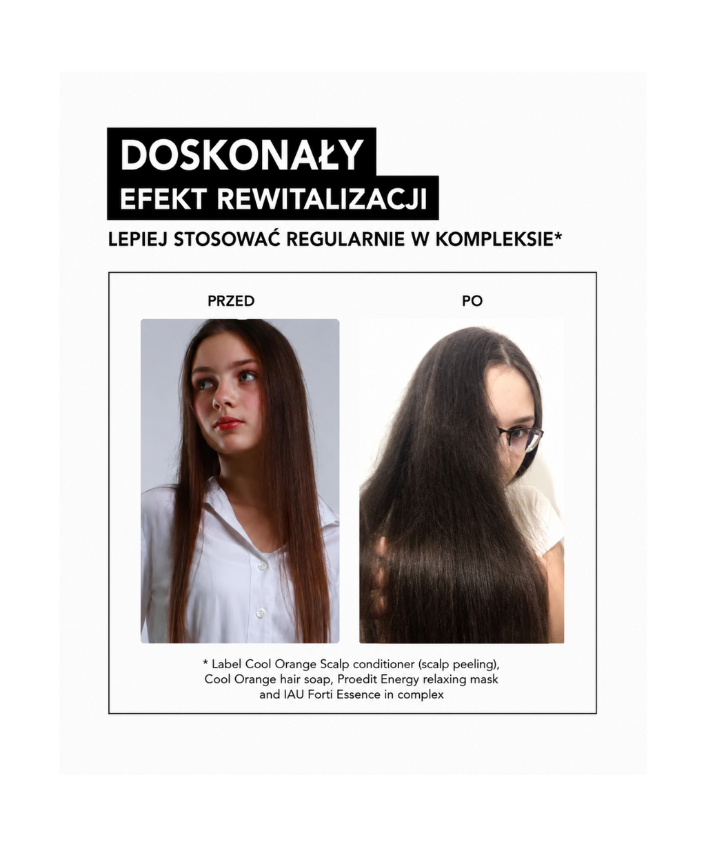 Proedit Hairskin Energy Relaxing Mask - Profesjonalny krem do objętości i wzrostu włosów*