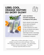 Lebel Cool Orange Scalp Conditioner – Peeling do normalnej i przetłuszczającej się skóry głowy*