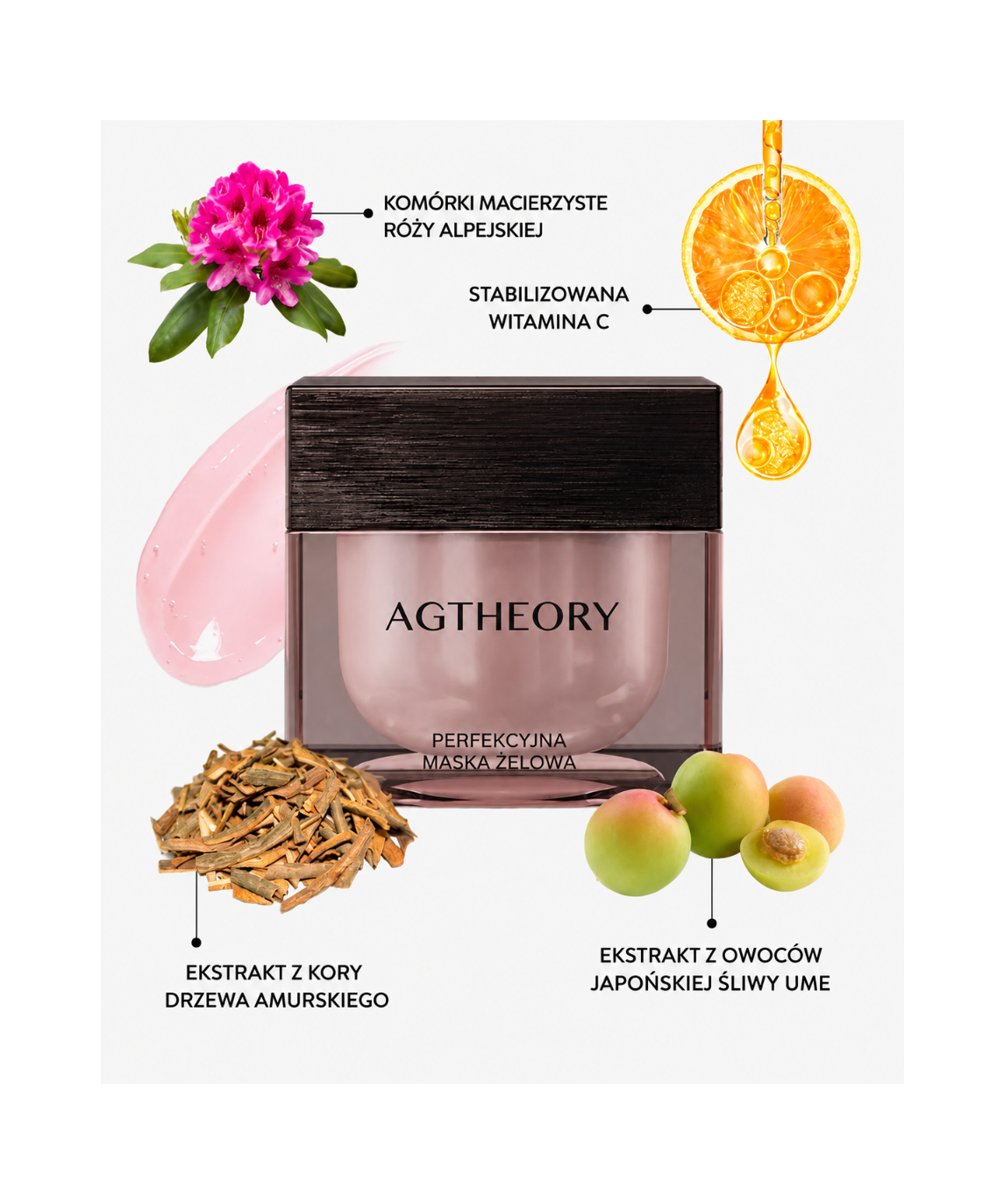 AGTheory Perfect Gel Mask - Odmładzająca maska anti-age*
