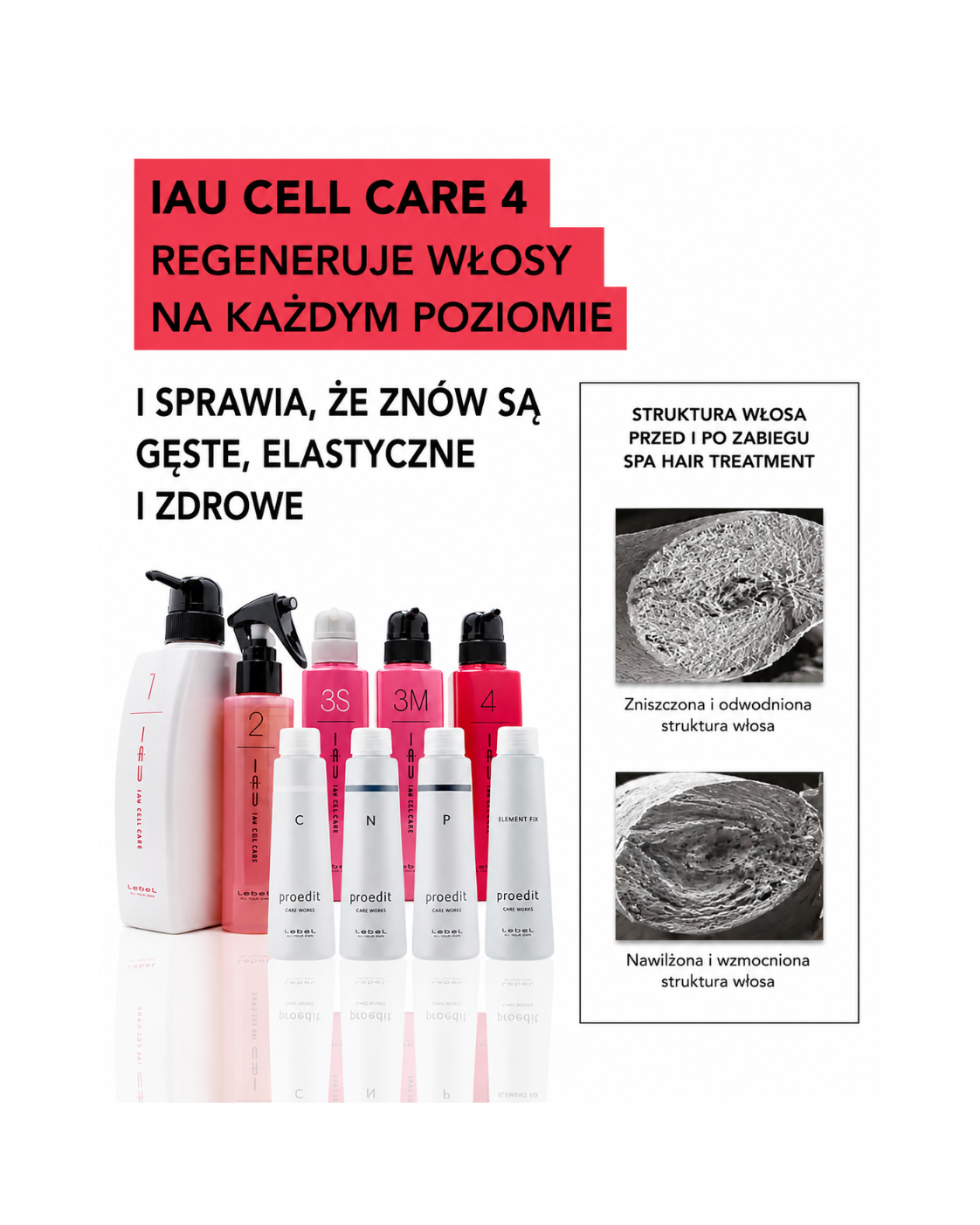 IAU Cell Care 4 - Krem utrwalający do zamknięcia składników aktywnych we włosach*
