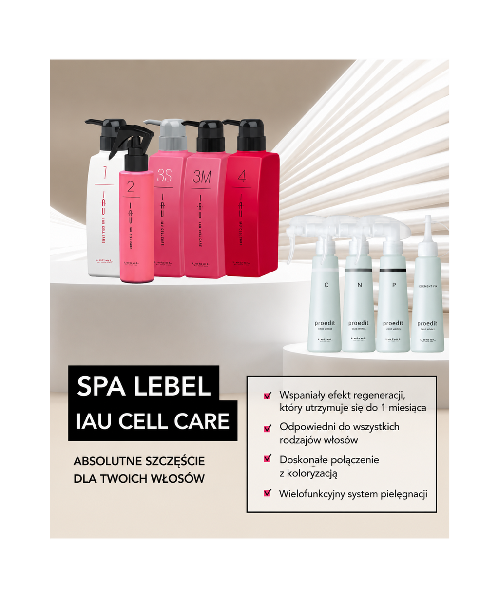 IAU Cell Care 4 - Krem utrwalający do zamknięcia składników aktywnych we włosach*