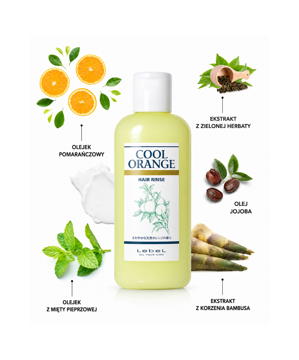 Cool Orange Hair Rinse – Odżywka normalizująca do przetłuszczających się włosów i skóry głowy*