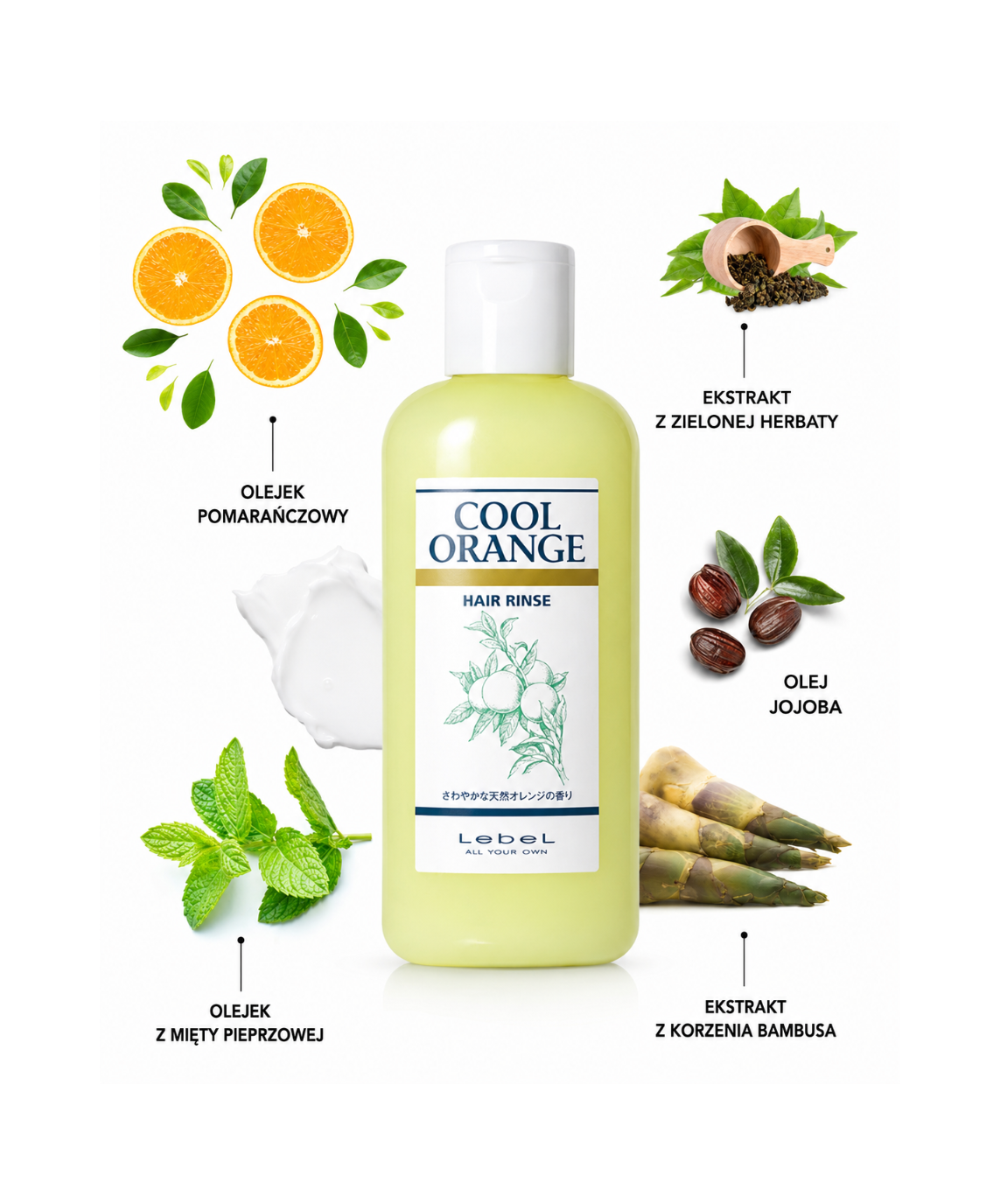 Cool Orange Hair Rinse – Odżywka normalizująca do przetłuszczających się włosów i skóry głowy*