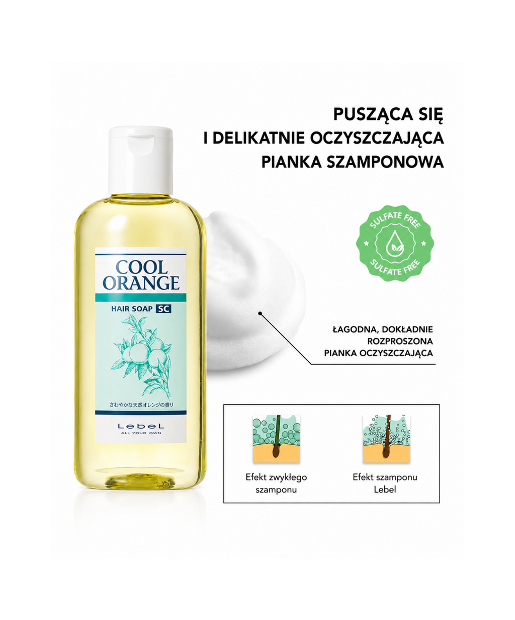 Cool orange shampoo SC - Szampon przeciw łupieżowi tłustemu*