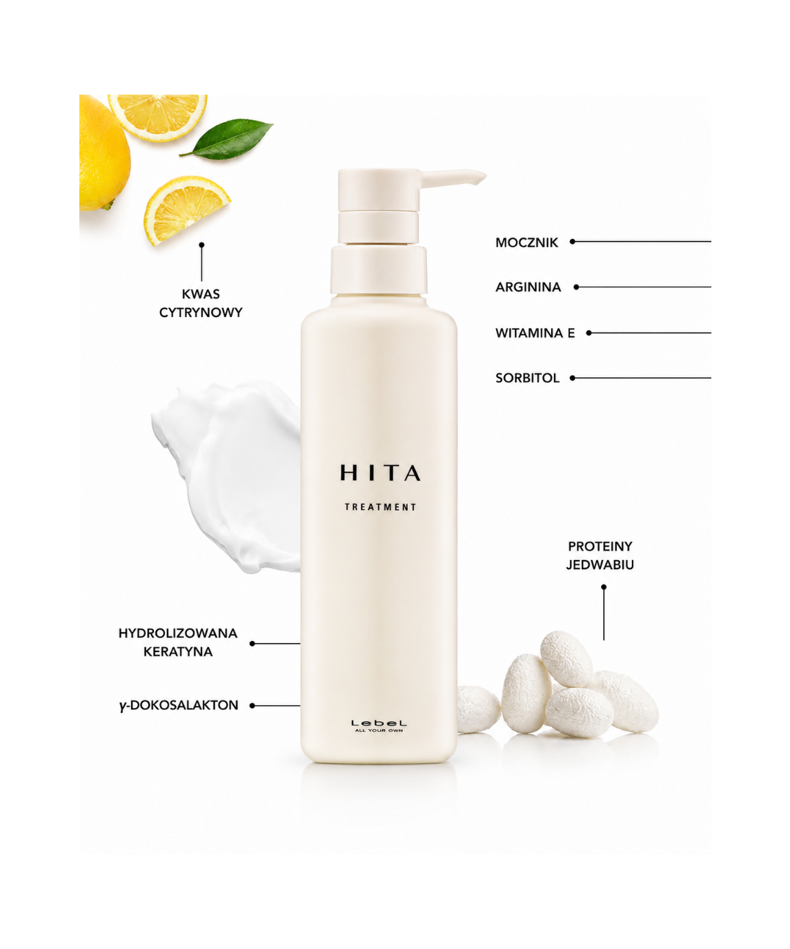 Hita Shampoo - Regenerujący szampon do suchych, porowatych i farbowanych włosów*