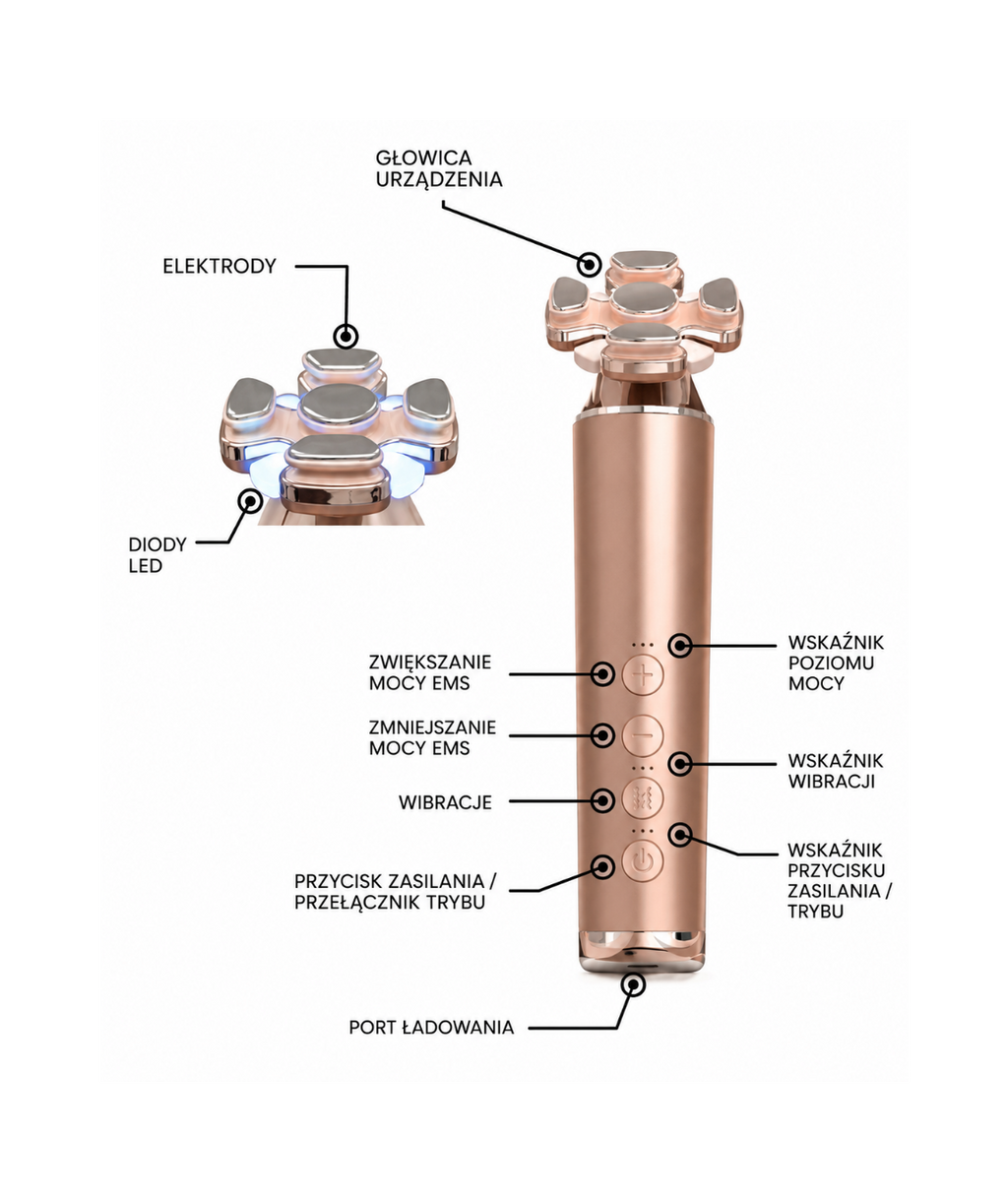 Couleur Labo Zogankin Bloom -Bezprzewodowe urządzenie beauty anti-aging*