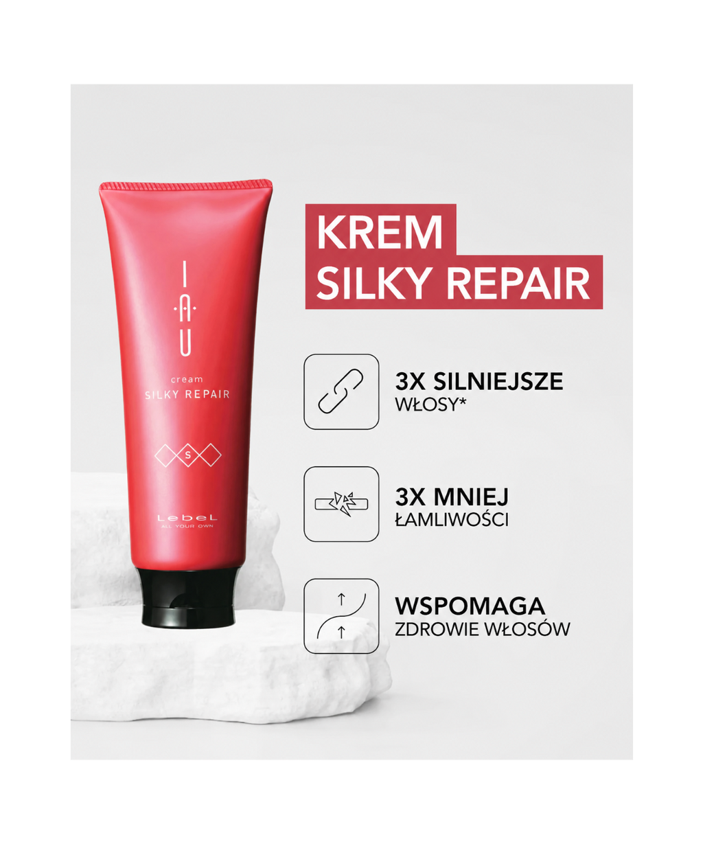 IAU cream SILKY REPAIR - Krem aromatyczny wzmacniający włosy*