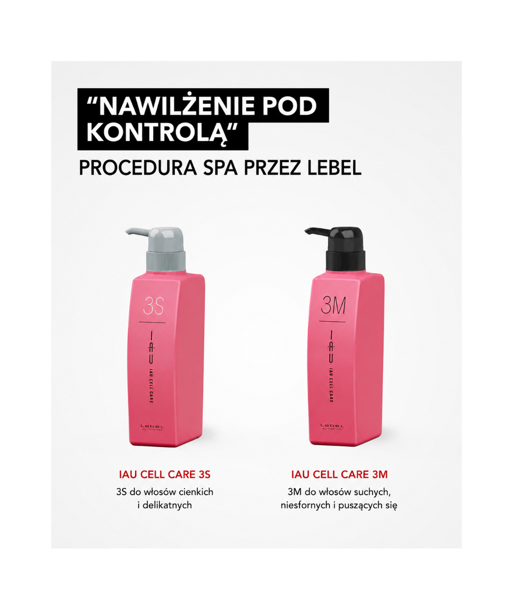 IAU Cell Care SPA - Profesjonalny system odbudowy włosów spa "Absolute Happiness for Hair"*