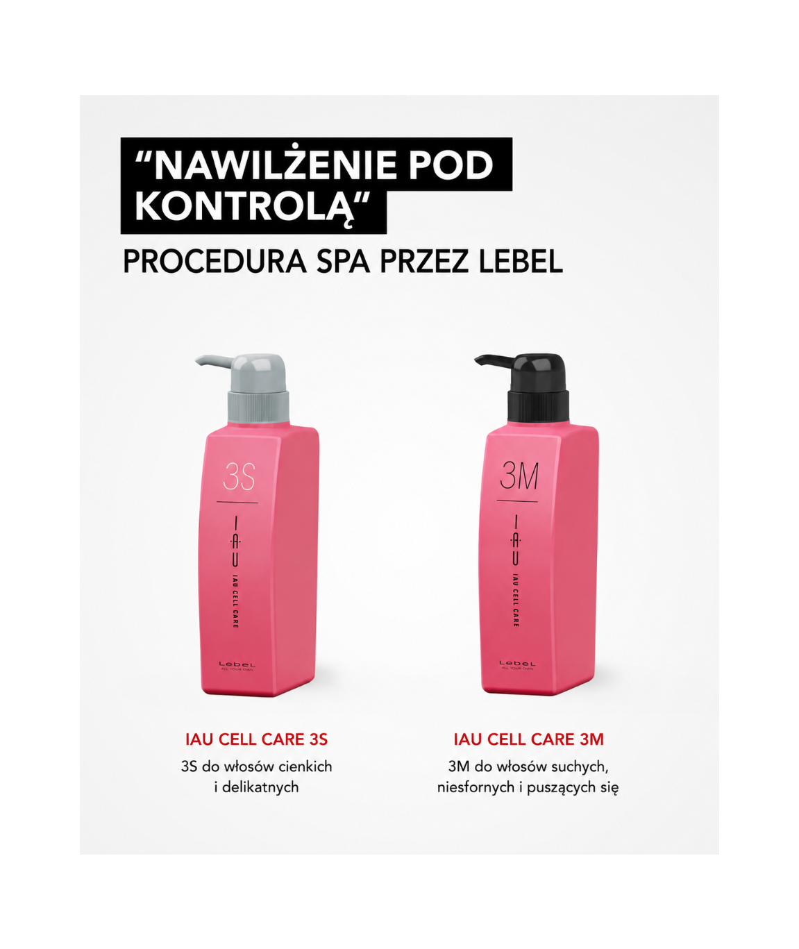 IAU Cell Care SPA - Profesjonalny system odbudowy włosów spa "Absolute Happiness for Hair"*