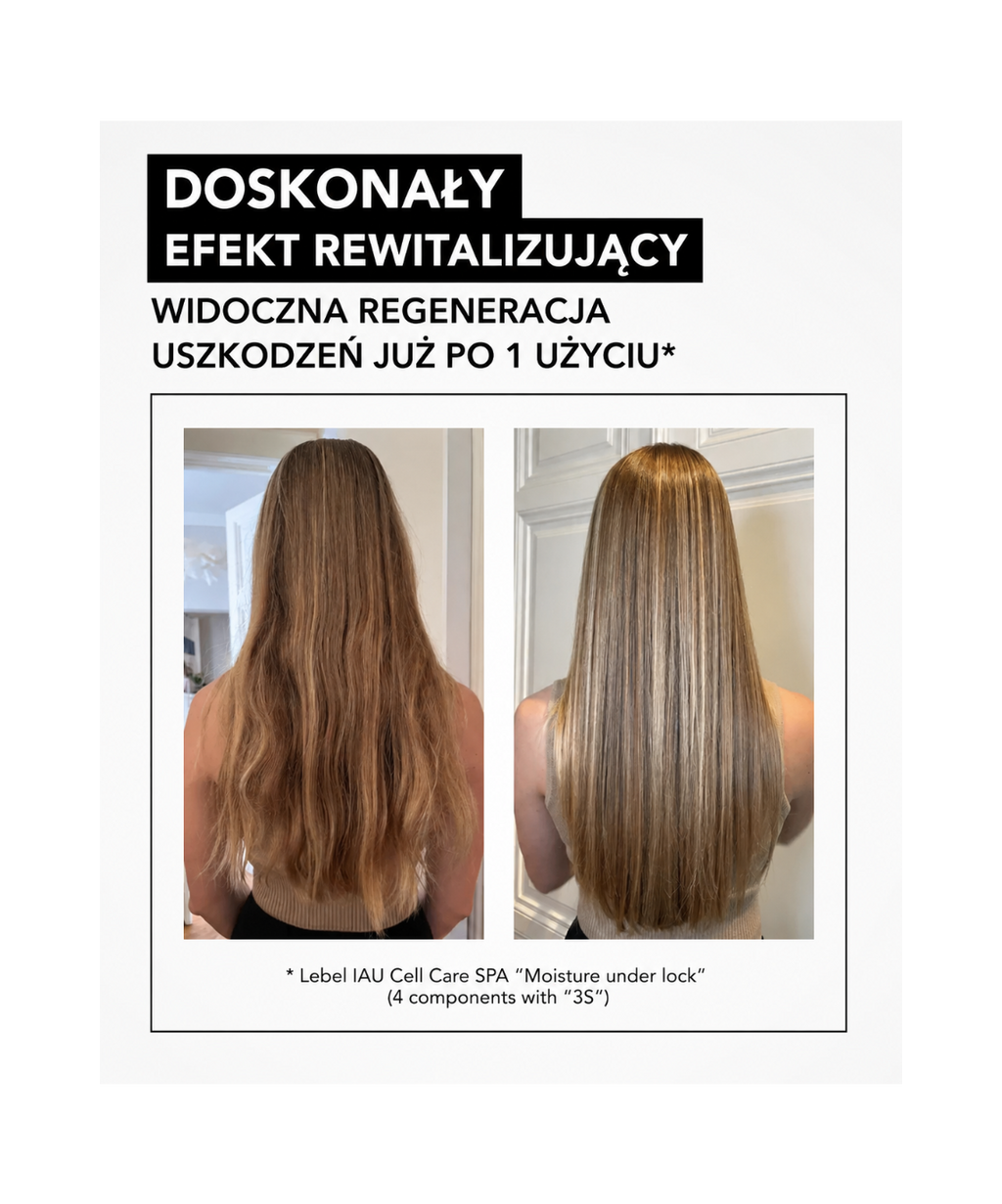 IAU Cell Care SPA - Profesjonalny system odbudowy włosów spa "Absolute Happiness for Hair"*