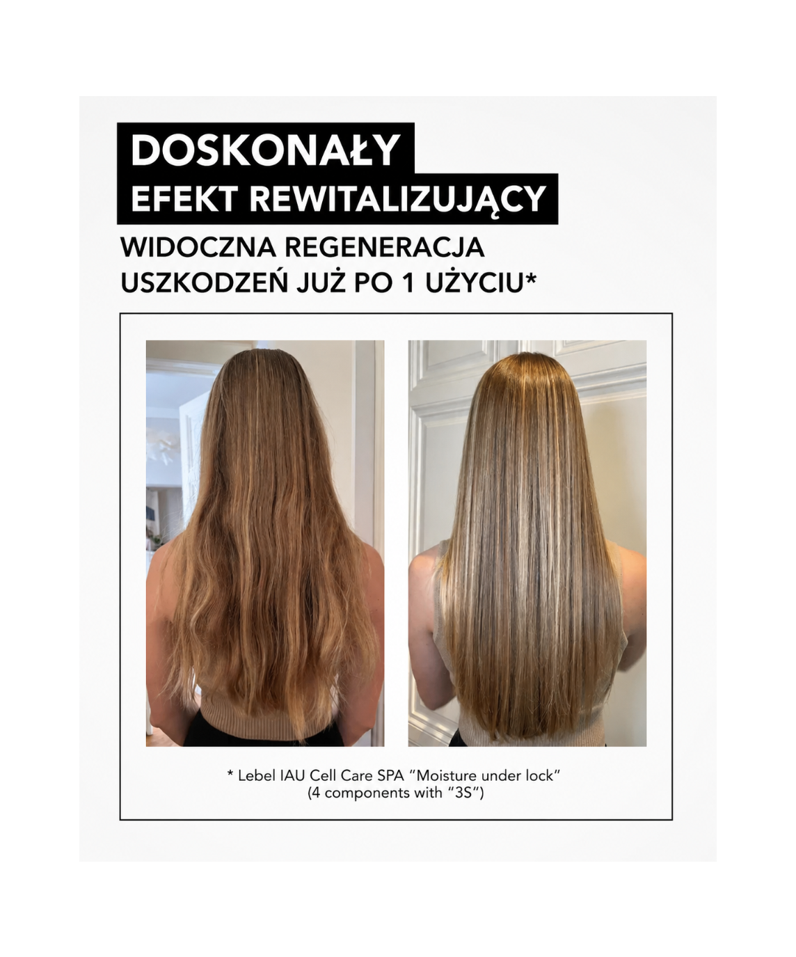 IAU Cell Care SPA - Profesjonalny system odbudowy włosów spa "Absolute Happiness for Hair"*