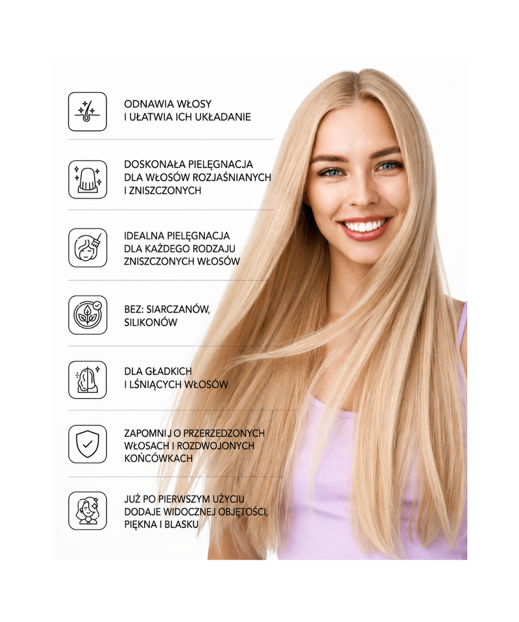 Viege Hair Treatment Volume - Regenerująca maska do objętośći włosów cienkich*