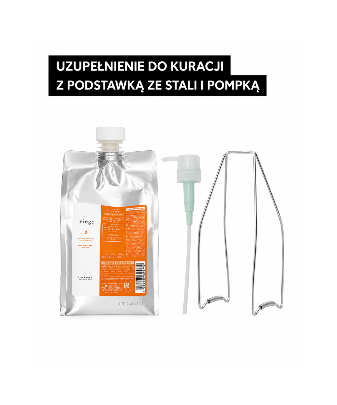 Viege Hair Treatment Volume - Regenerująca maska do objętośći włosów cienkich*