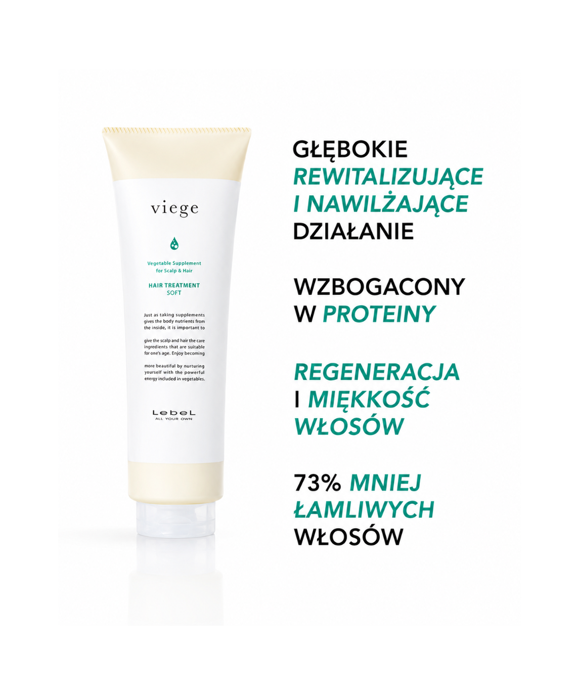 Viege Hair Treatment Soft - Maska do częstego stosowania*