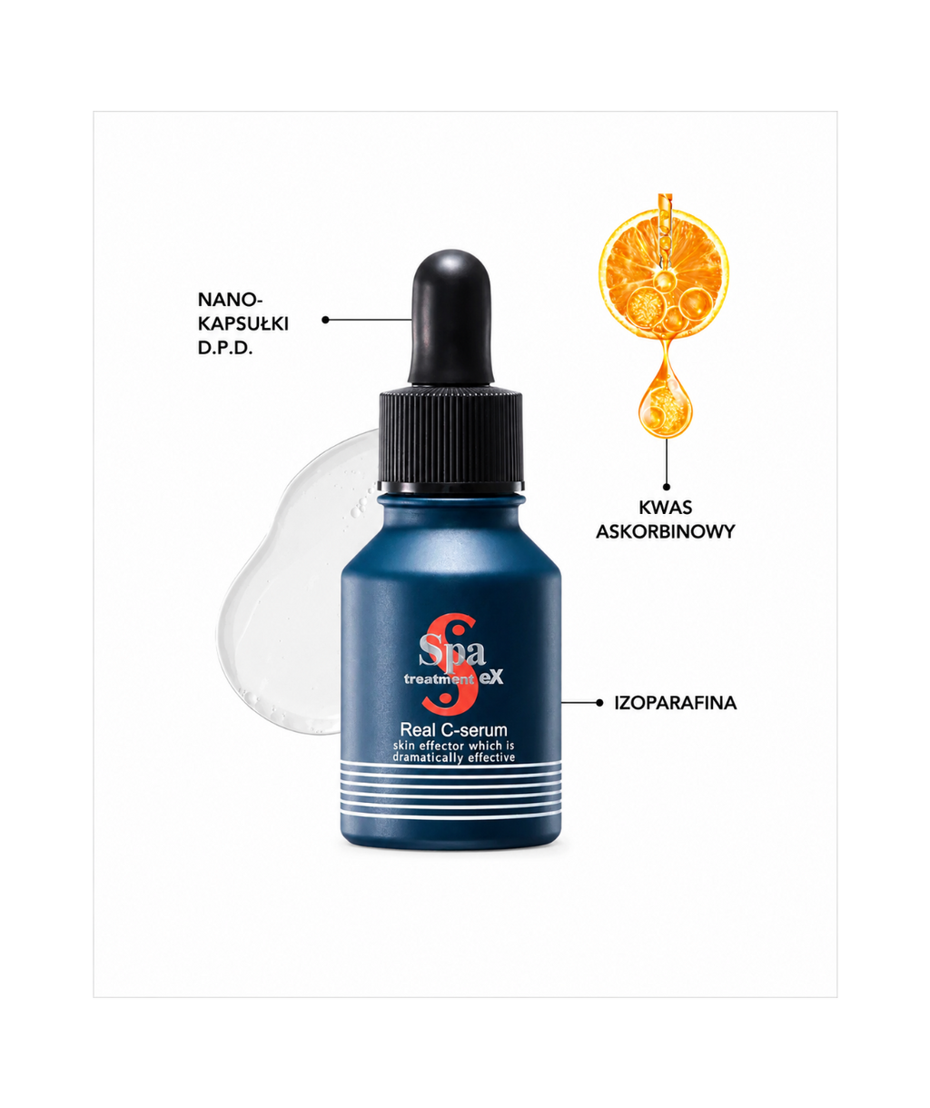 Spa Treatment Real C-Serum –  Z czystą witaminą C dla rozświetlenia i odmłodzenia skóry*