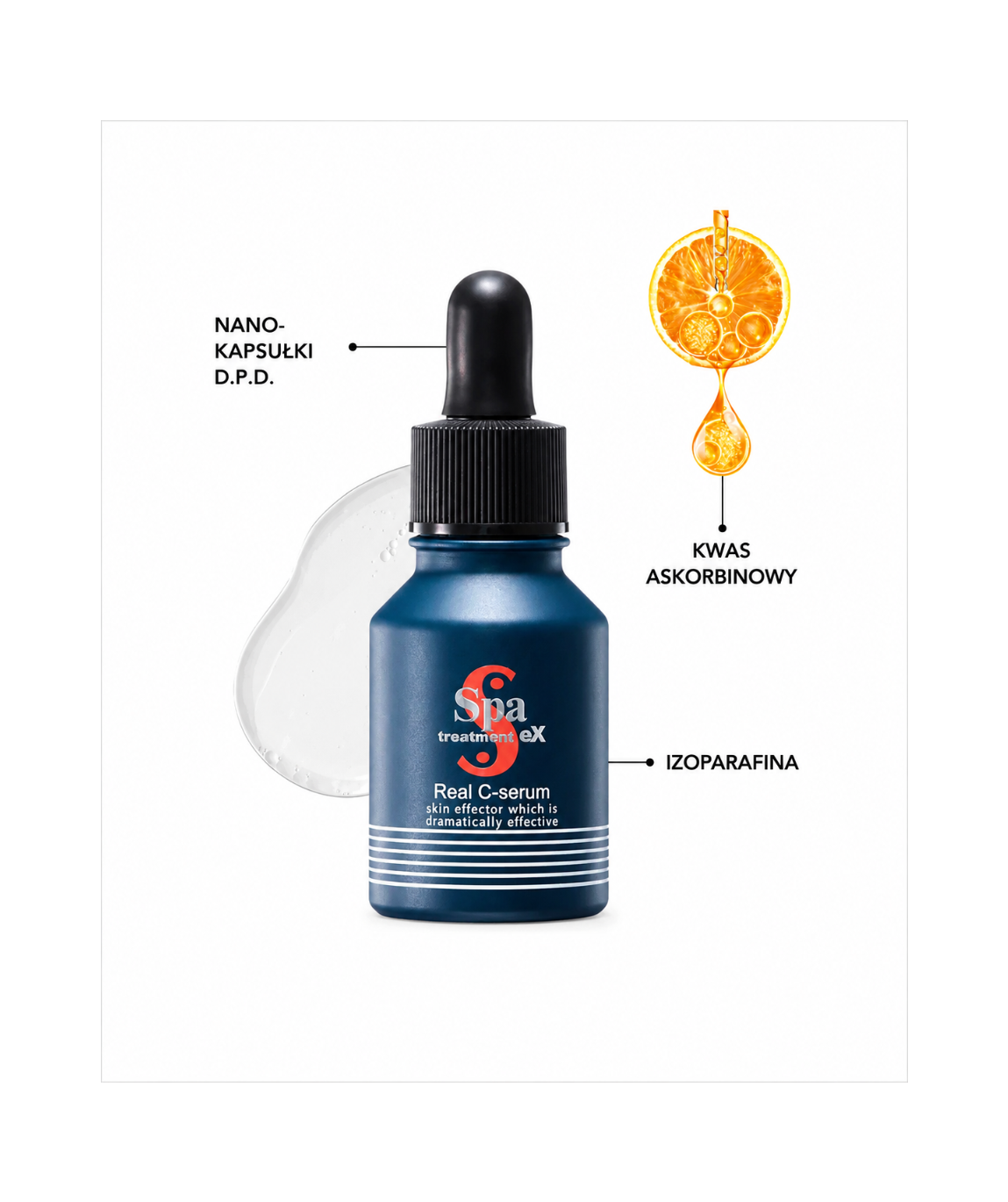 Spa Treatment Real C-Serum –  Z czystą witaminą C dla rozświetlenia i odmłodzenia skóry*