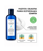 Natural Cypress Shampoo – Delikatny szampon do wrażliwej, suchej skóry głowy i łupieżu suchego*