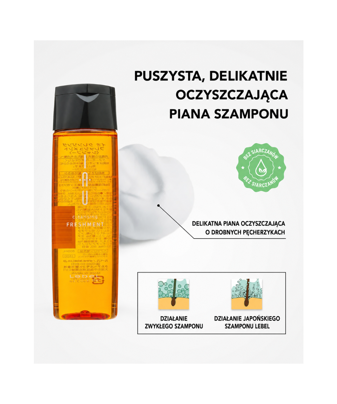 IAU Cleansing Freshment Shampoo - оdświeżający szampon do głębokiego oczyszczania