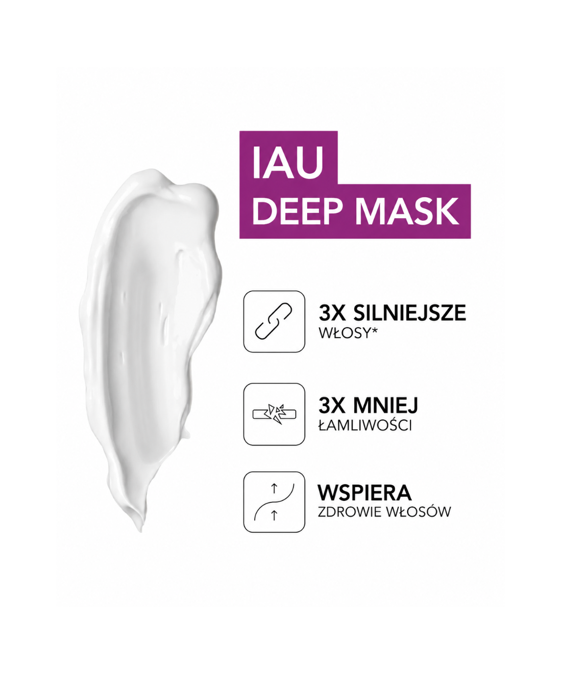 IAU Deep Mask - Maska skoncentrowana z aromaterapią dla niesfornych włosów*