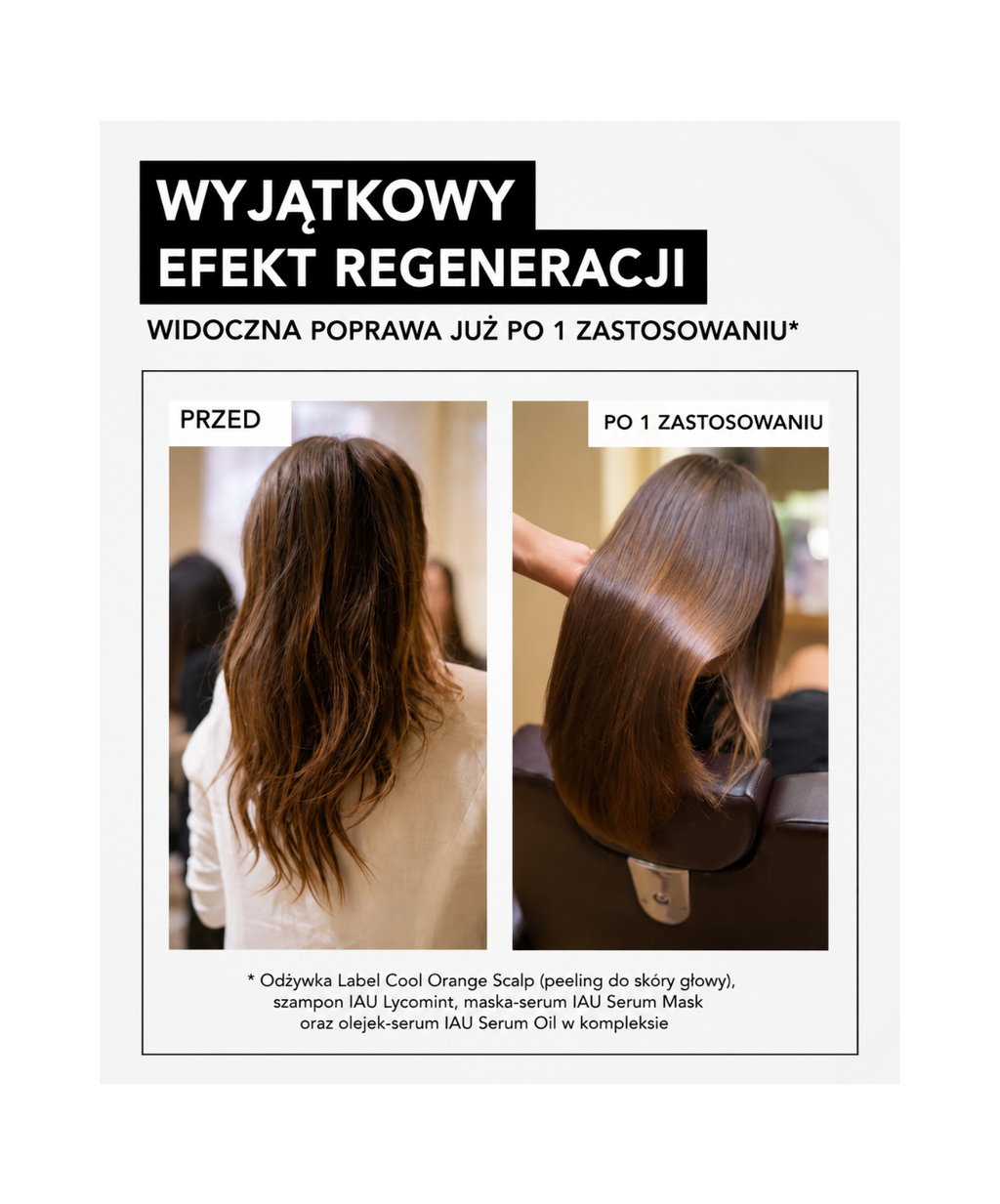 IAU Serum Essence oil - Intensywnie regenerująca esencja do włosów*