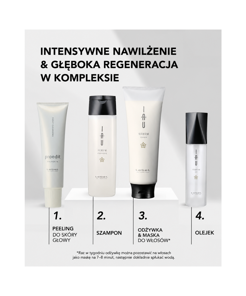 IAU Serum Essence oil - Intensywnie regenerująca esencja do włosów*