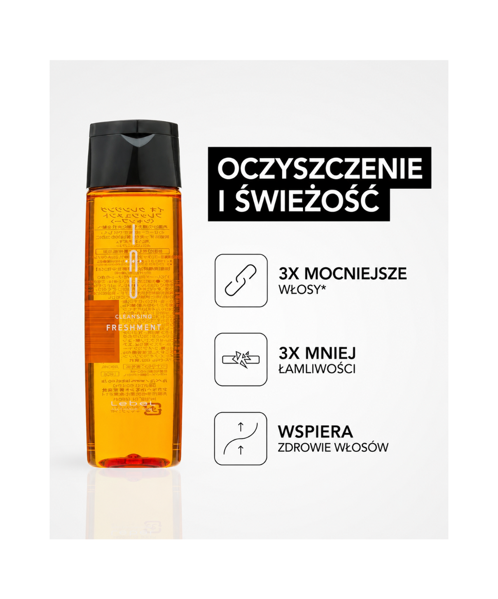 IAU Cleansing Freshment Shampoo - Odświeżający szampon do głębokiego oczyszczania*