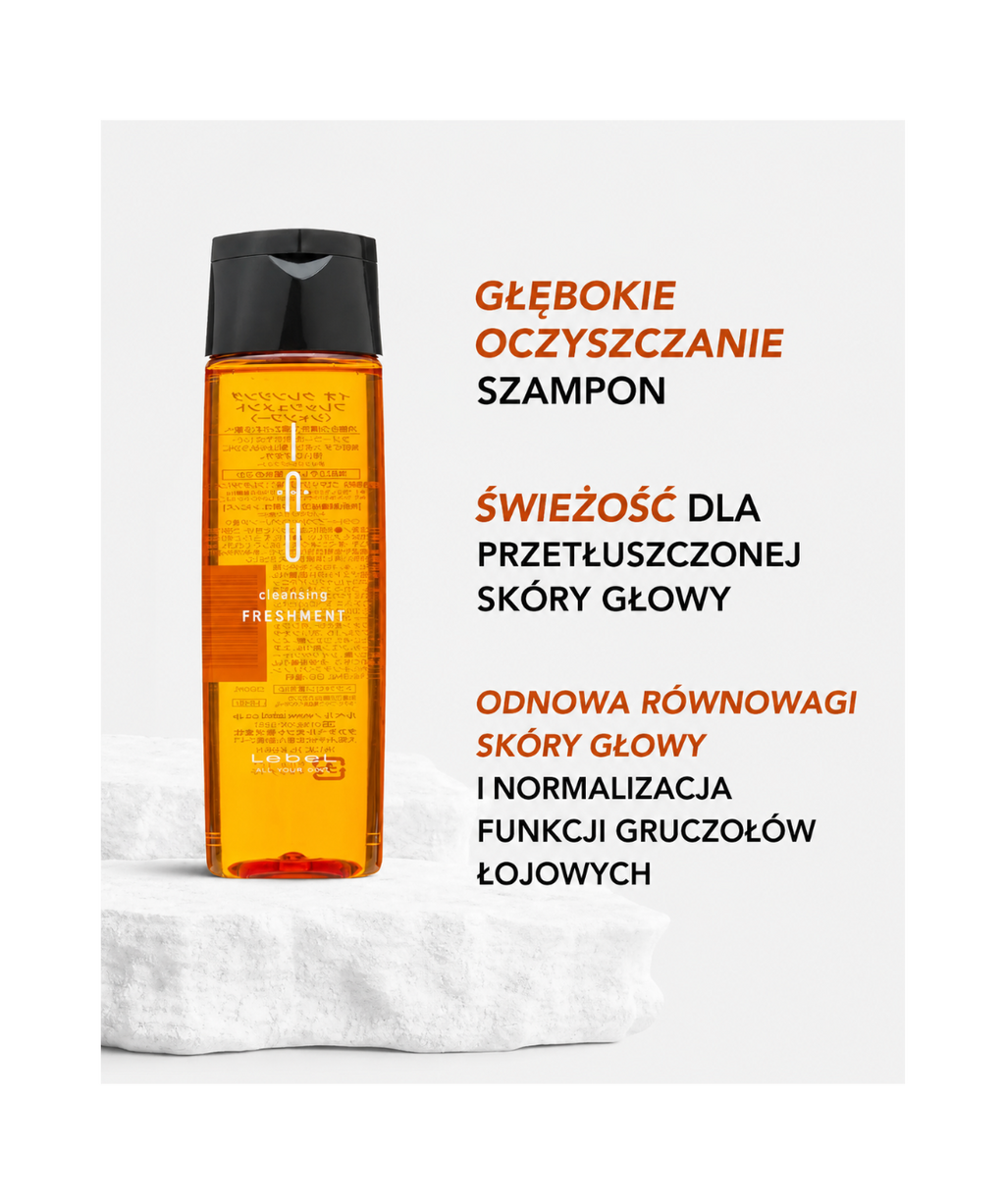 IAU Cleansing Freshment Shampoo - Odświeżający szampon do głębokiego oczyszczania*