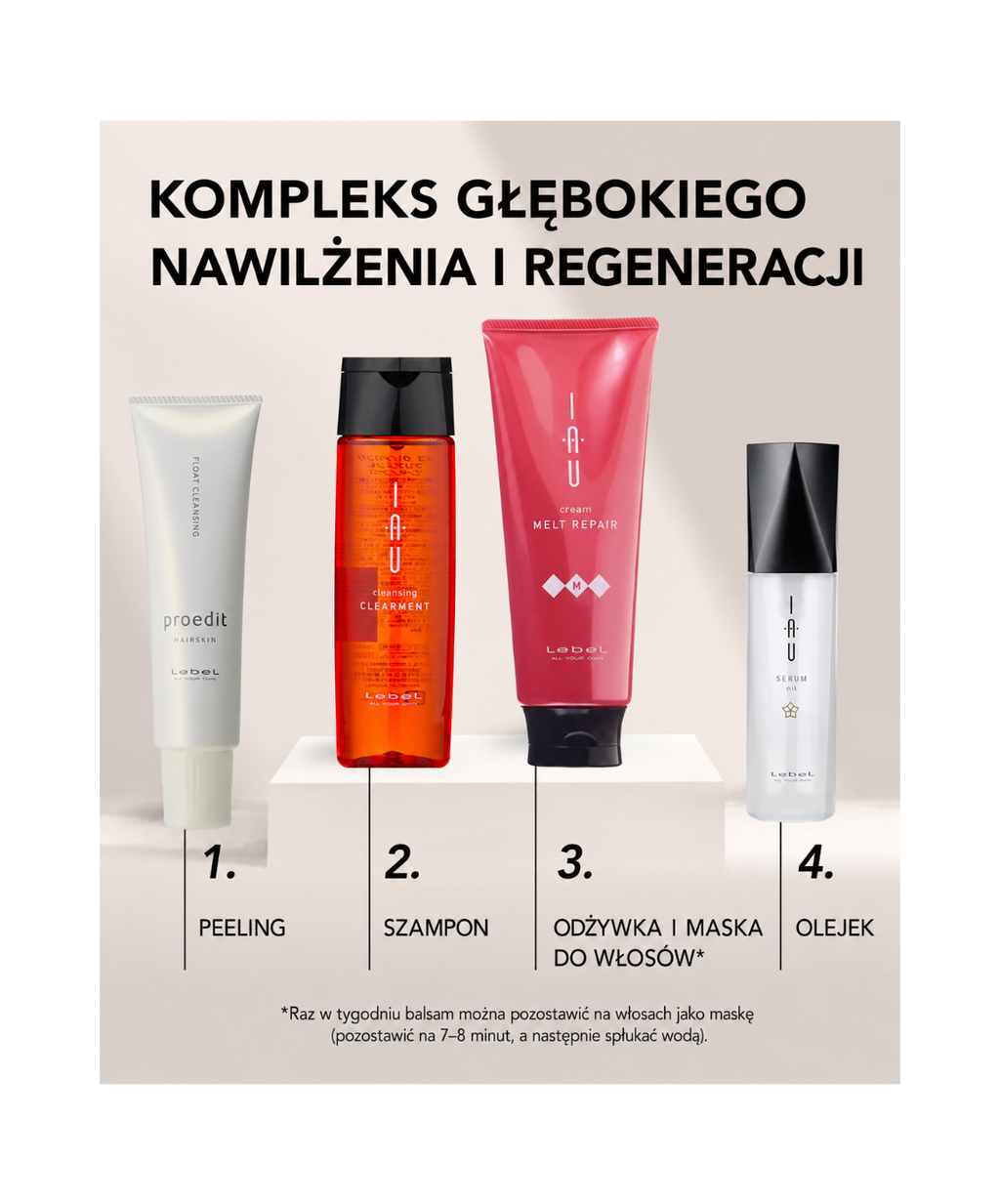 IAU Cleansing Clearment shampoo - Szampon aromatyczny do codziennej pielęgnacji*