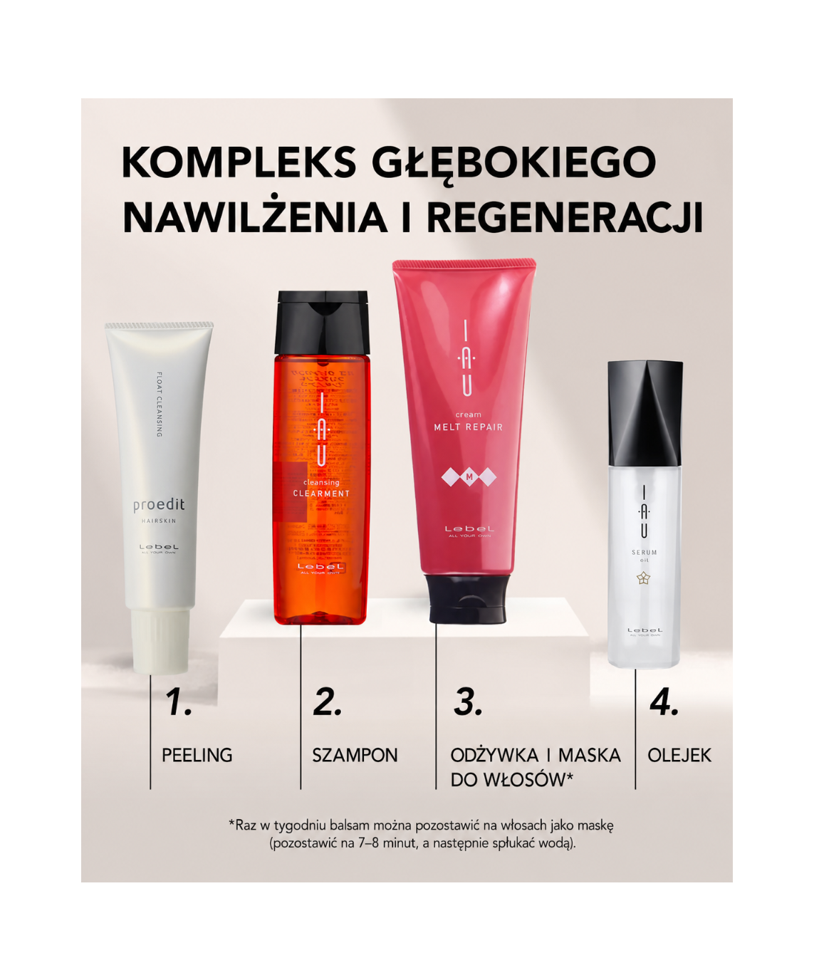IAU Cleansing Clearment shampoo - Szampon aromatyczny do codziennej pielęgnacji*
