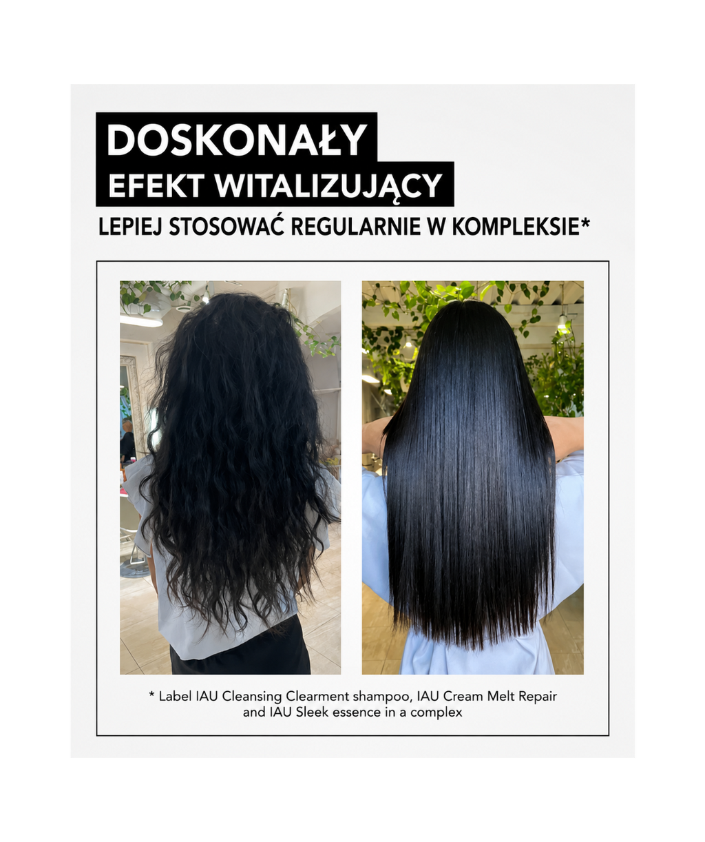 LEBEL IAU SLEEK ESSENSE - esencja wygładzająca do włosów z ochroną termiczną SPF 30