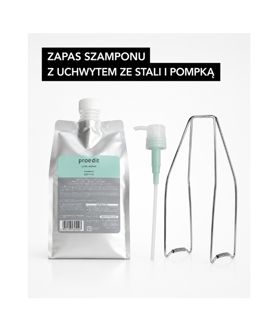 Proedit Soft Fit Hair Shampoo - Delikatny szampon nawilżający do włosów suchych*