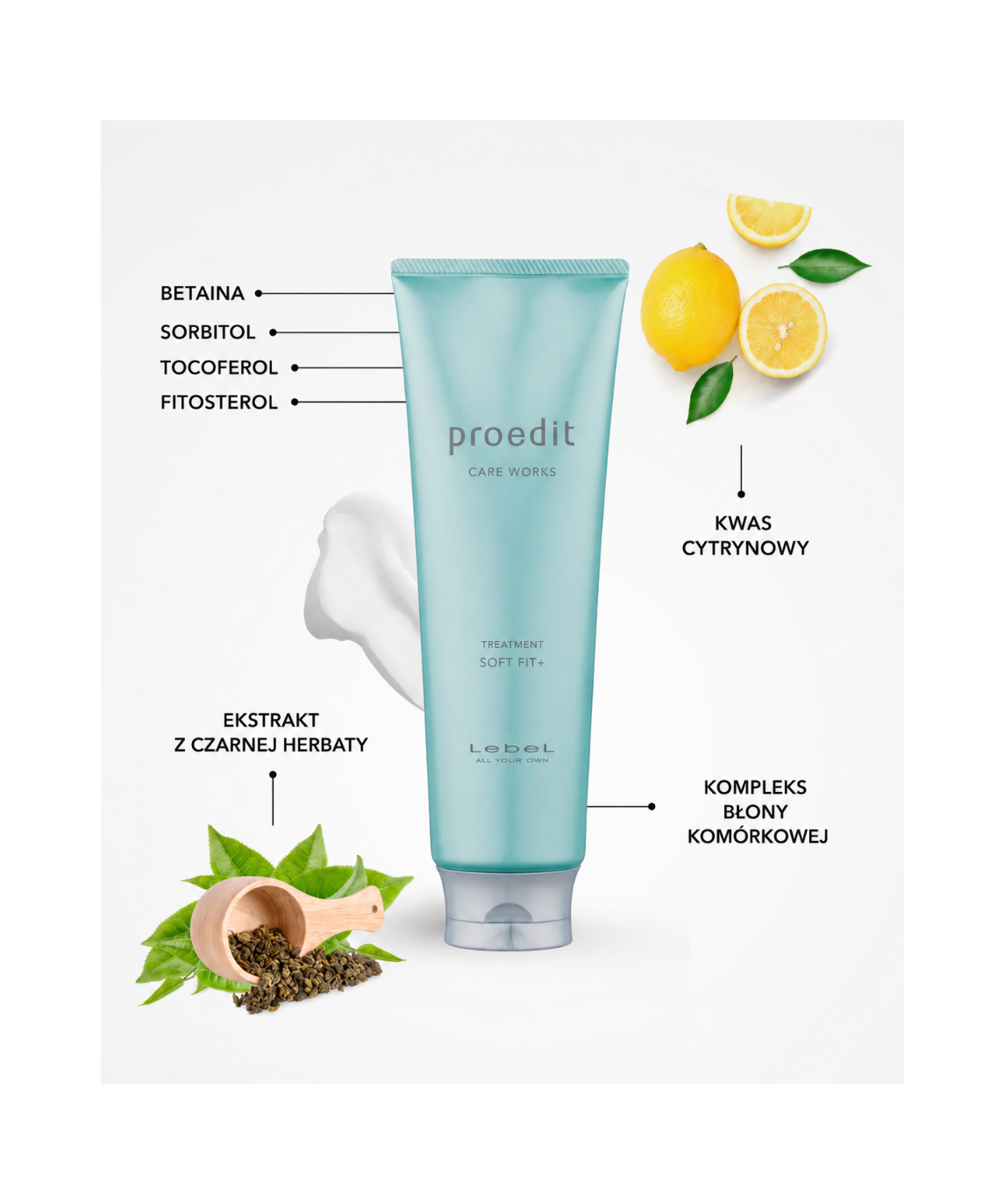 Proedit Soft Fit+ Hair Treatment -  Intensywna maska do włosów bardzo suchych i łamliwych*