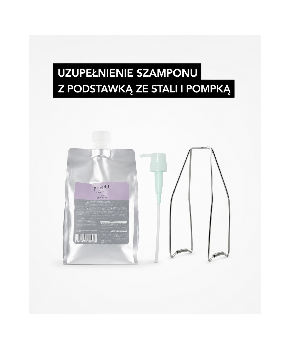 Proedit Bounce Fit Shampoo - Szampon regenerujący do włosów zniszczonych i osłabionych*