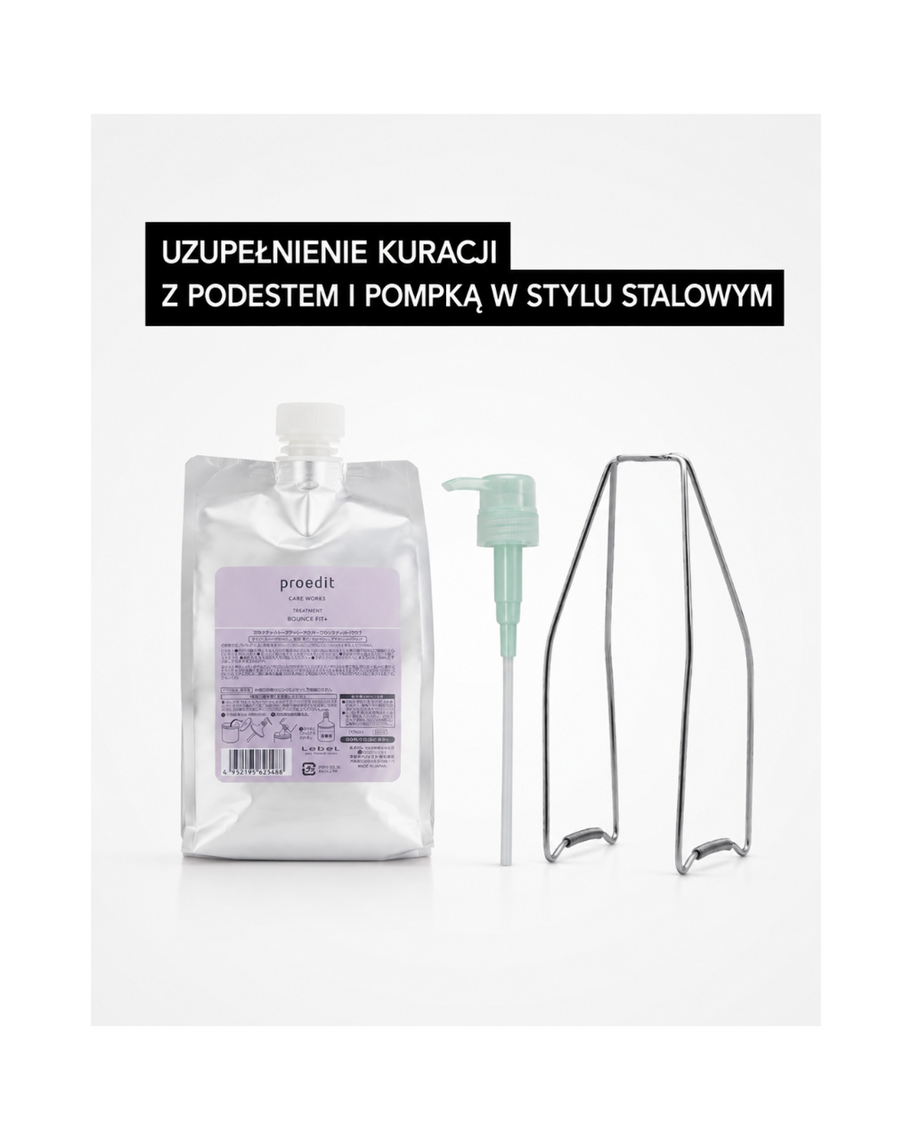 Proedit Bounce Fit+ Treatment - Intensywna maska regenerująca do bardzo zniszczonych włosów