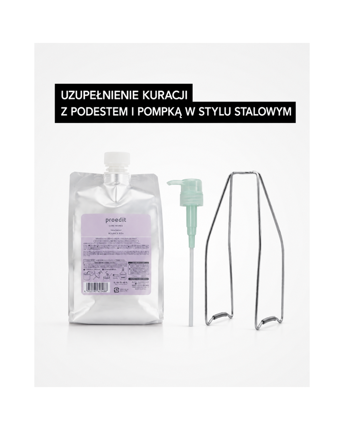 Proedit Bounce Fit+ Treatment - Intensywna maska regenerująca do bardzo zniszczonych włosów