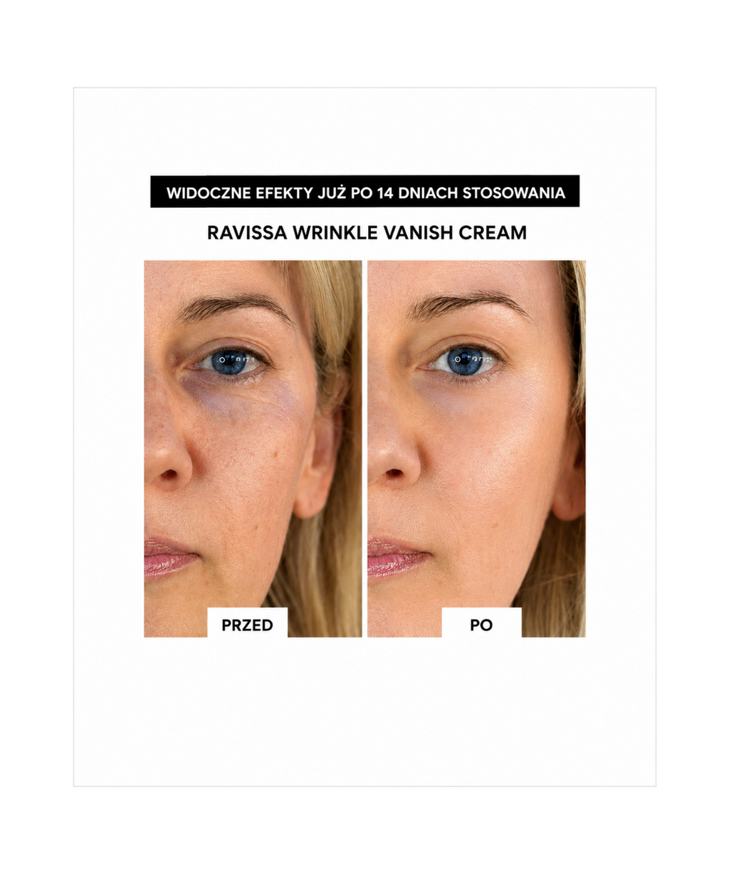 Skin Scientist Wrinkle Vanish Cream Sheet - Kremowe płatki z efektem anti-age*