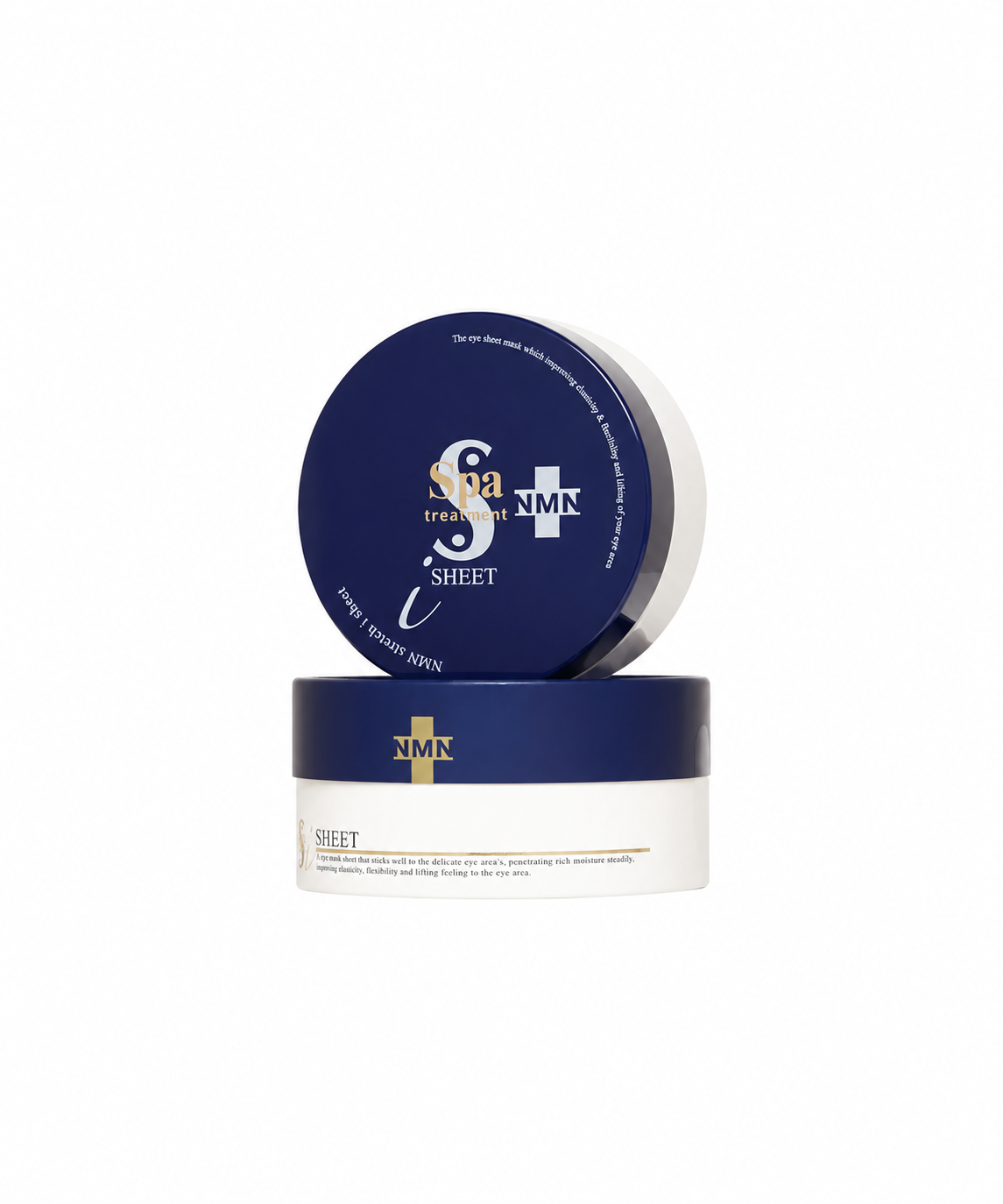 Spa Treatment NMN Stretch ISheet eye mask - platki przeciwstarzeniowe na okolice oczu i ust