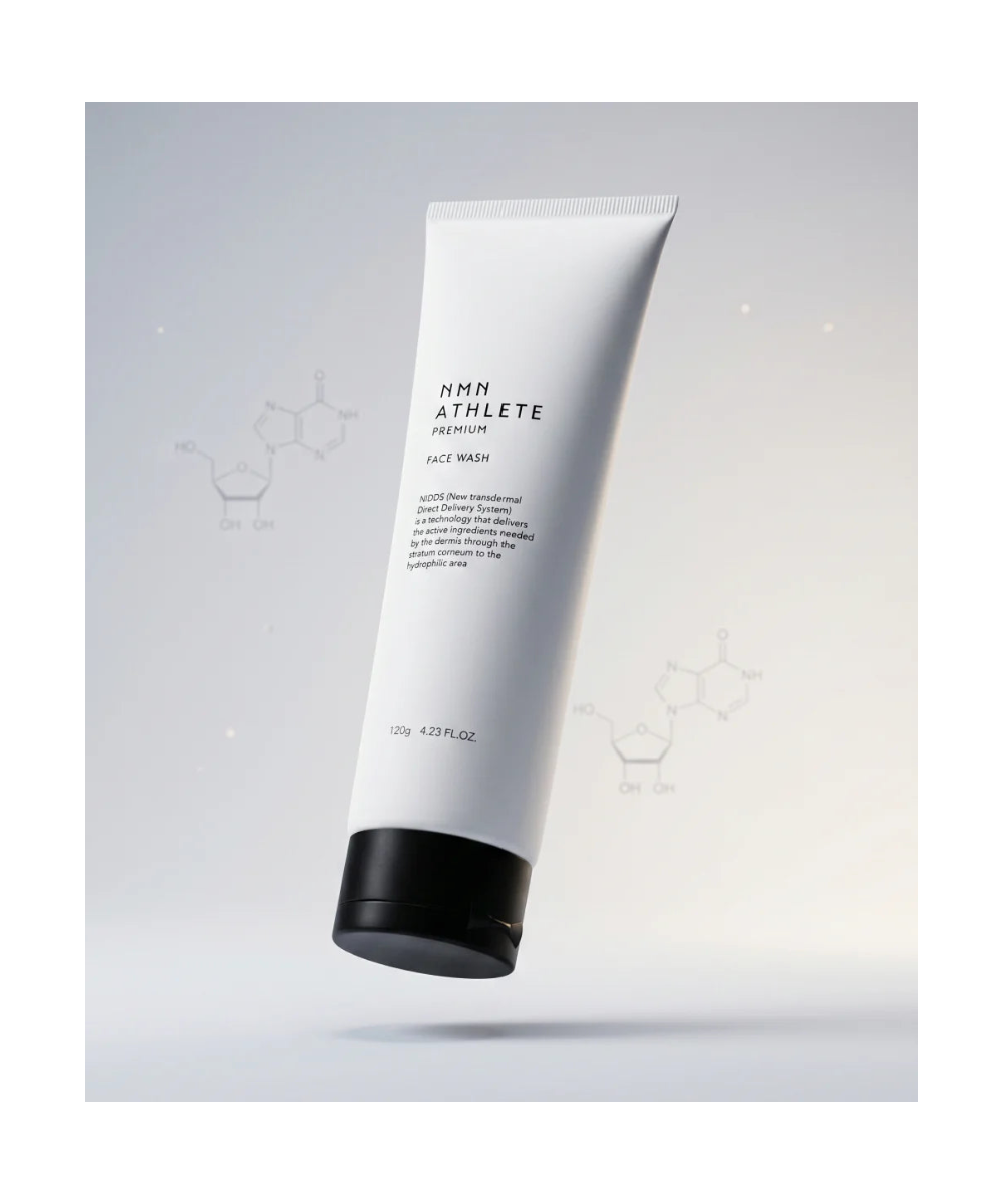 NMN Athlete Premium Face Wash - Pianka oczyszczająca z NMN do codziennej pielęgnacji skóry*