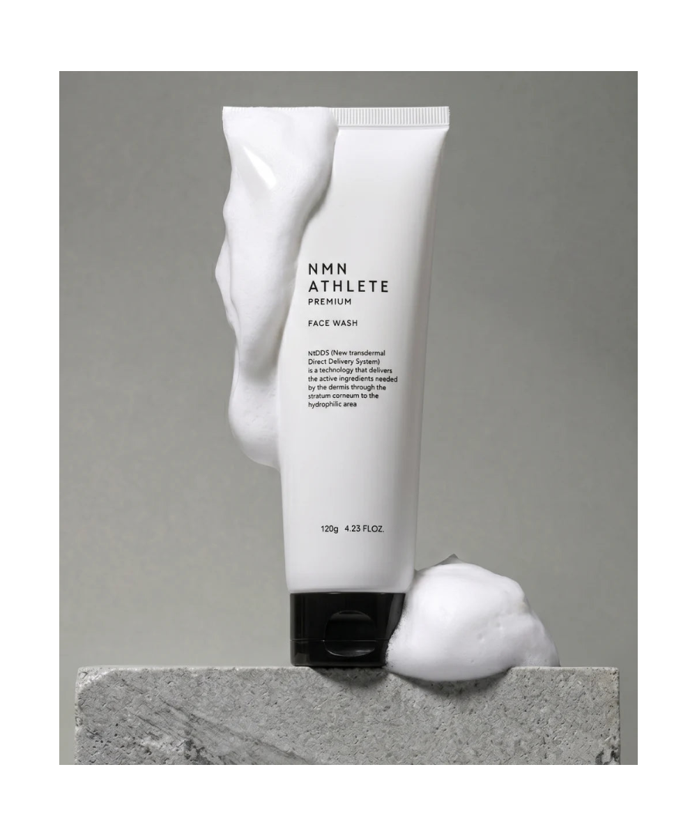 NMN Athlete Premium Face Wash - Pianka oczyszczająca z NMN do codziennej pielęgnacji skóry*